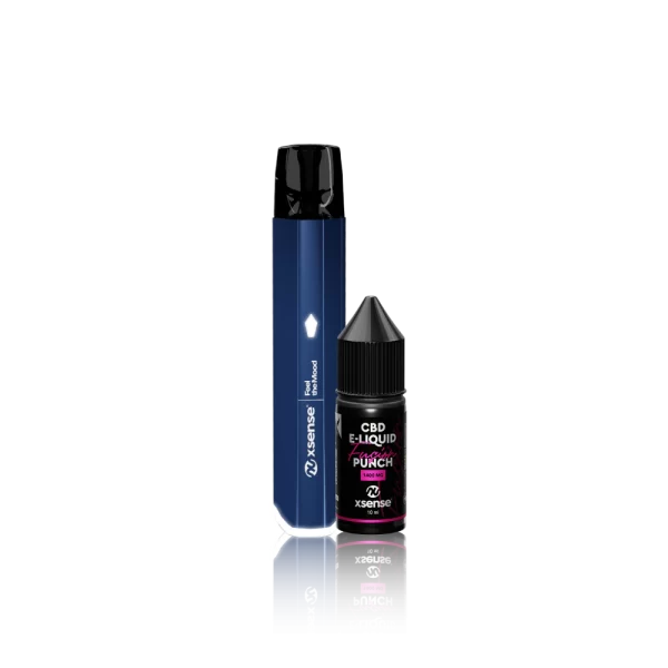 Combo Duo Fusion E-Liquid + Vape DEEP BLUE